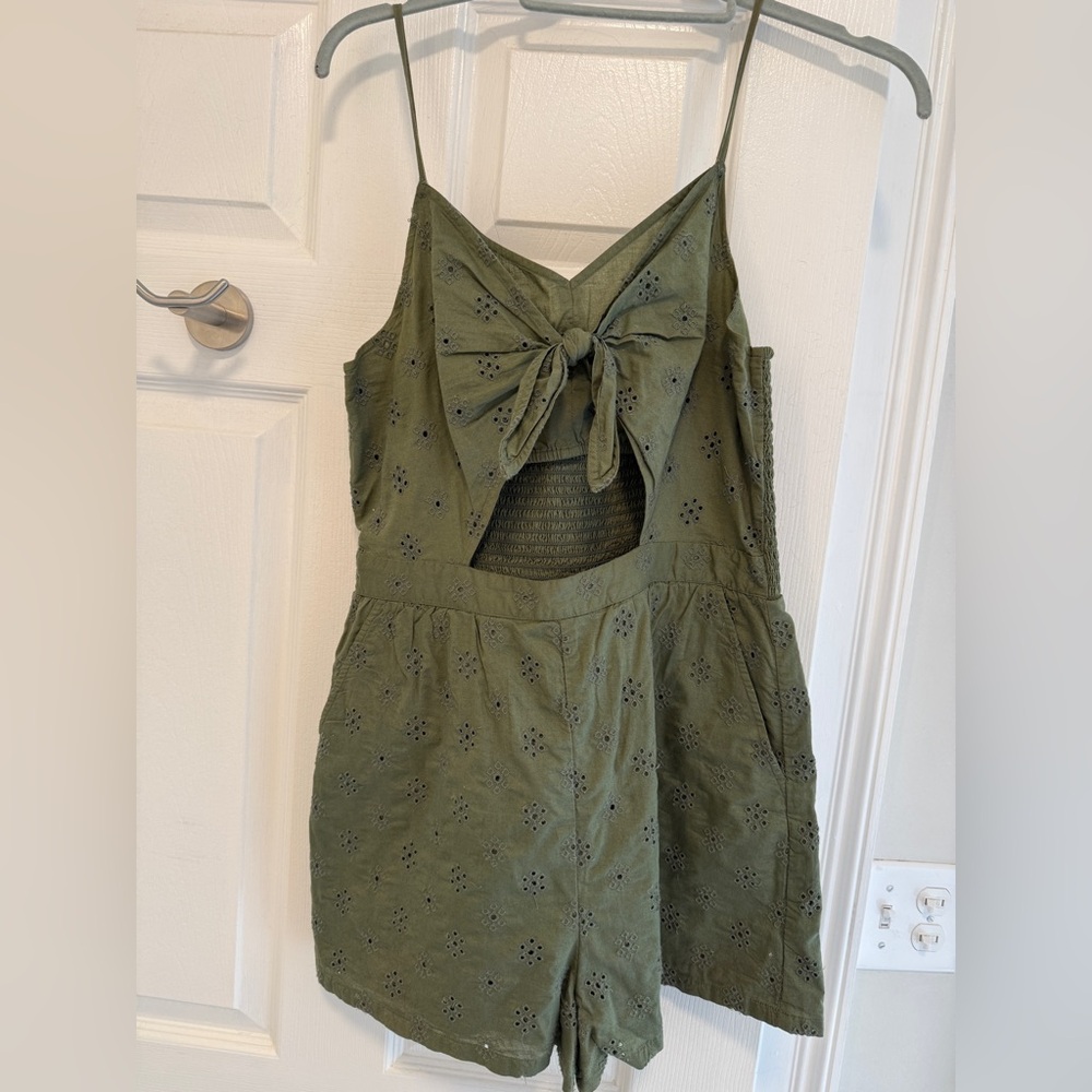 Aerie Olive Green romper
